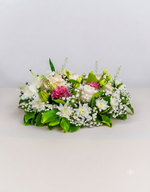 Load image into Gallery viewer, Elegant White Lily Sympathy Wreath
