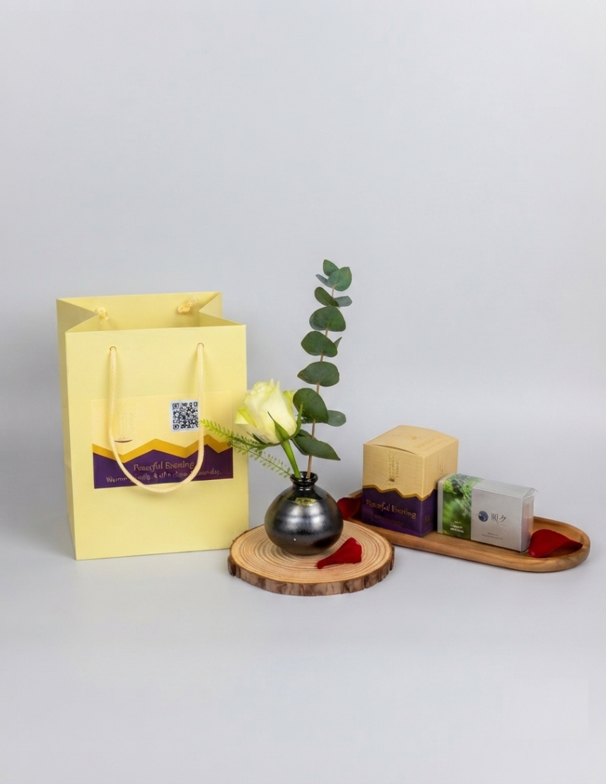 Peaceful evening gift bag